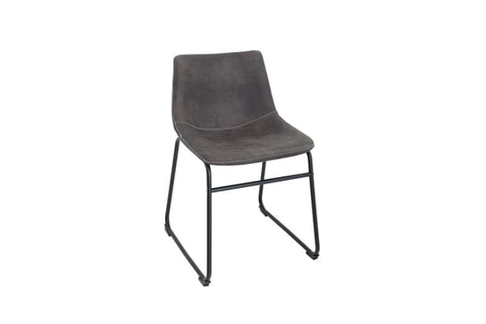 Krzesło Django szare mikrofibra żelazo (Z38109) Invicta Interior