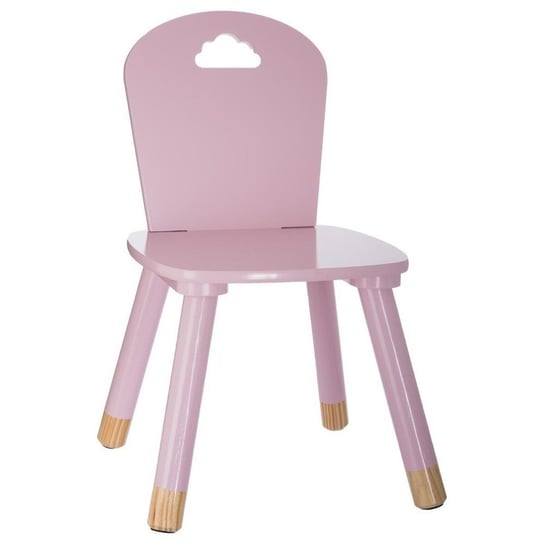 Krzesło dla dzieci MIA HOME Cloud, różowe, 50x28x28 cm MIA home