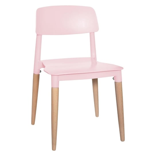 Krzesło dla dzieci MIA HOME Nord, różowe, 52x31x31 cm MIA home