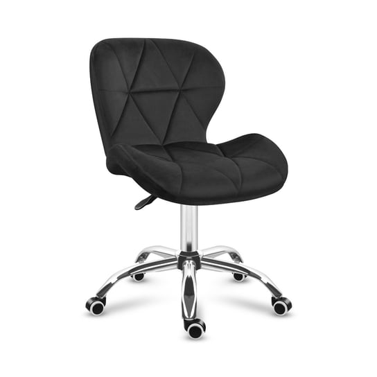 Krzesło do biurka Future 3.0 Black Velur - czarne Mark Adler