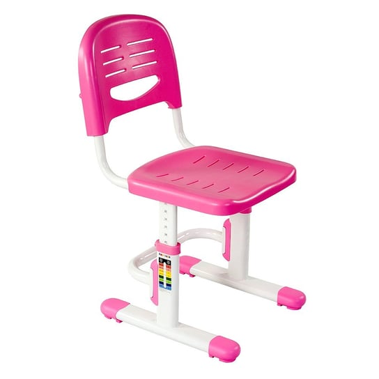 Krzesło do biurka regulowane RÓŻOWE dziewczynki Fun Desk