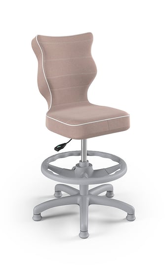Krzesło do biurka z podnóżkiem, Entelo, Petit Jasmine 8, rozmiar 3, (wzrost 119-142 cm) ENTELO