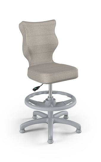 Krzesło do biurka z podnóżkiem, Entelo, Petit Monolith 3, rozmiar 3, (wzrost 119-142 cm) ENTELO