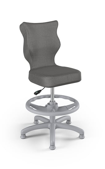Krzesło do biurka z podnóżkiem, Entelo, Petit Monolith 33, rozmiar 3, (wzrost 119-142 cm) ENTELO