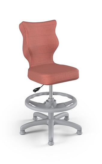 Krzesło do biurka z podnóżkiem, Entelo, Petit Monolith 8, rozmiar 4, (wzrost 133-159 cm) ENTELO