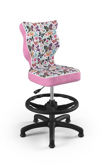 Krzesło do biurka z podnóżkiem, Entelo, Petit Storia 31, rozmiar 3, (wzrost 119-142 cm) ENTELO