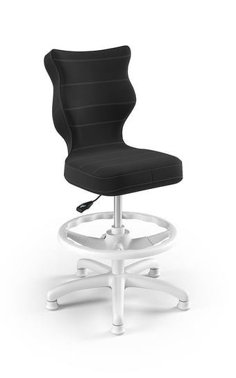 Krzesło do biurka z podnóżkiem, Entelo, Petit Velvet 17, rozmiar 3, (wzrost 119-142 cm) ENTELO