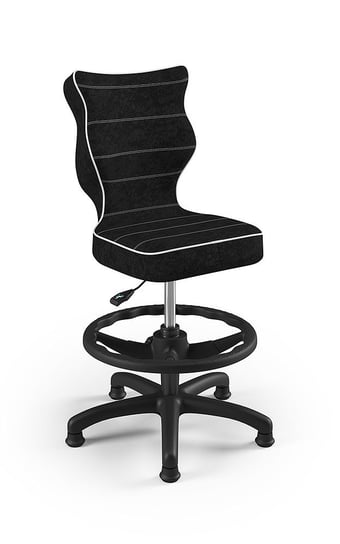 Krzesło do biurka z podnóżkiem, Entelo, Petit Visto 1, rozmiar 4, (wzrost 133-159 cm) ENTELO