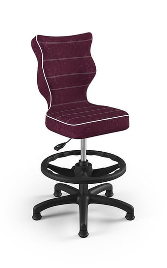 Krzesło do biurka z podnóżkiem, Entelo, Petit Visto 7, rozmiar 4, (wzrost 133-159 cm) ENTELO