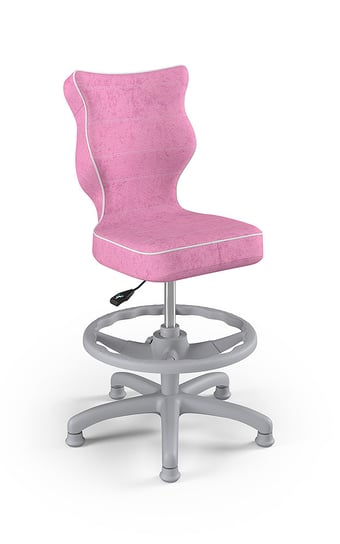 Krzesło do biurka z podnóżkiem, Entelo, Petit Visto 8, rozmiar 3, (wzrost 119-142 cm) ENTELO