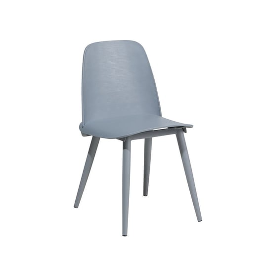 Krzesło do jadalni BELIANI Hamilton, szare, 70x42x52 cm Beliani