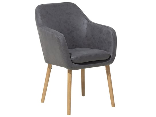 Krzesło do jadalni BELIANI Yorkville, szaro-jasnobrązowe, 82x56x62 cm Beliani