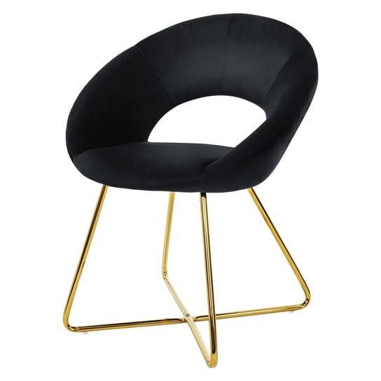 Krzesło do jadalni krzesło tapicerowane krzesło do salonu krzesło kuchenne aksamit 64x53x77 cm ML-DESIGN
