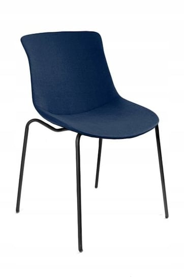 Krzesło do jadalni, salonu, easy ar, ciemne niebieskie Unique