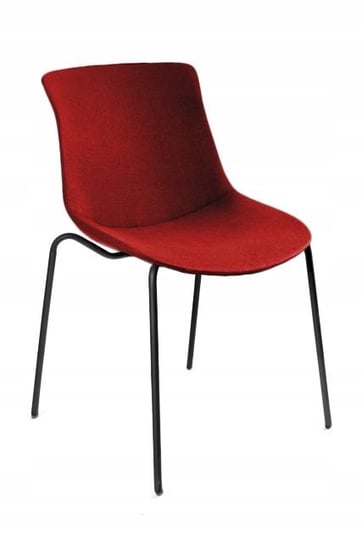 Krzesło do jadalni, salonu, easy ar, czerwone Unique