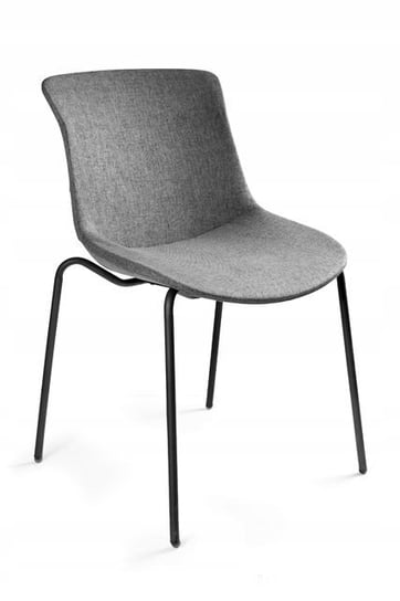 Krzesło do jadalni, salonu, easy ar, jasne szare Unique