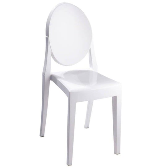 Krzesło Do Toaletki Bing Mh-005Ch-W Skandynawskie Kremowe Step Into Design