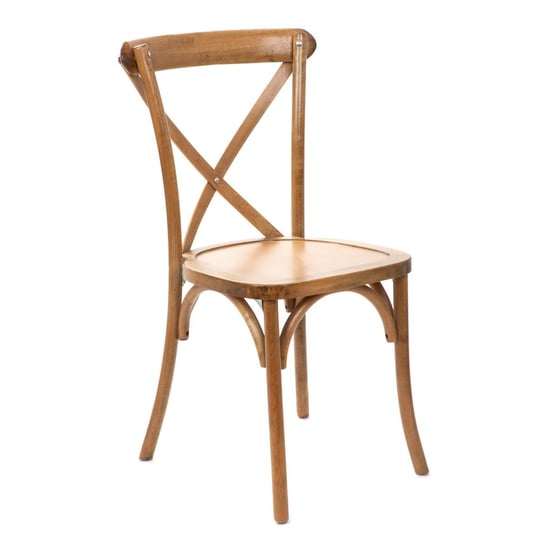 Krzesło DREV drewniane 43,5x44x89,5 cm HOMLA Homla