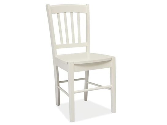 Krzesło Drewniane Do Kuchni Cd-57 Białe Nowoczesne Signal