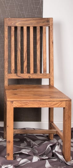 Krzesło drewniane PU Light Palisander Mandallin