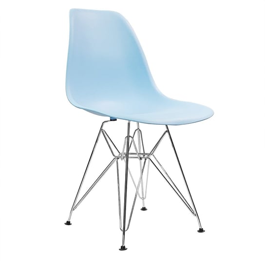Krzesło DSR Milano jasno niebieskie BMDesign