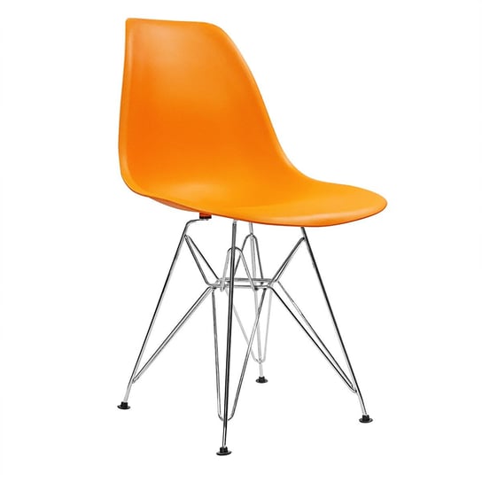 Krzesło DSR Milano pomarańczowe BMDesign