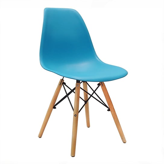 Krzesło DSW Milano niebieskie ciemne BMDesign