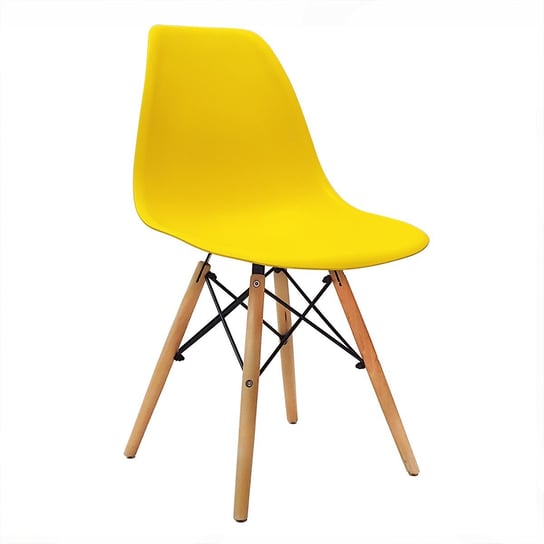 Krzesło DSW Milano żółte BMDesign