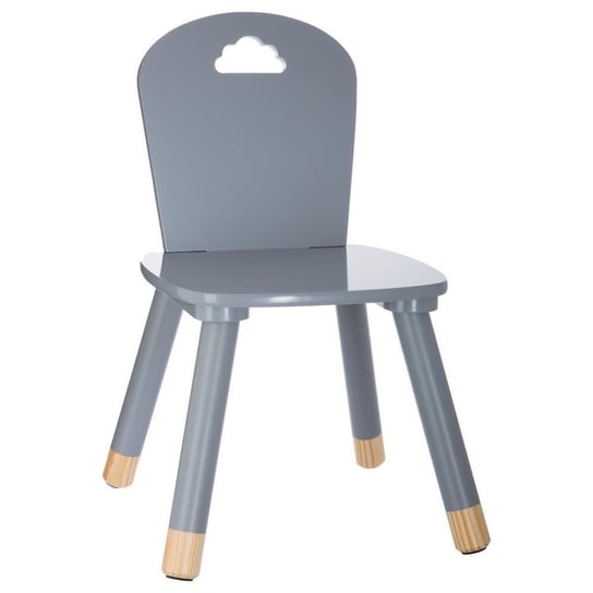 Krzesło dziecięce ATMOSPHERA FOR KIDS , szare, 50x28x28 cm Atmosphera for kids