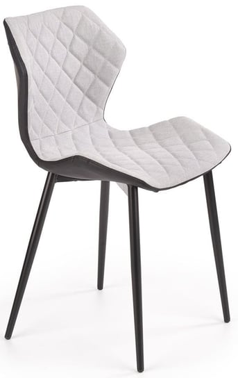 Krzesło ELIOR Alaska, popielate, 80x48x47 cm Elior