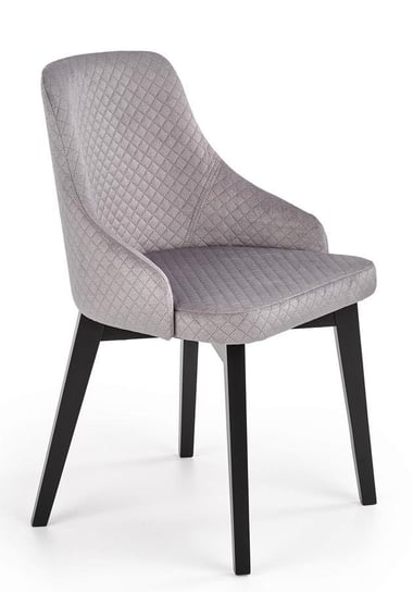 Krzesło ELIOR Altex 3X, popielate, 56x57x86 cm Elior