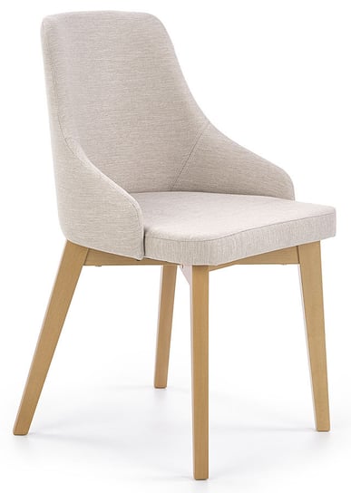 Krzesło ELIOR Altex, beżowe, 55x51x82 cm Elior