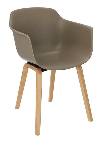 Krzesło ELIOR Alzak, beżowe, 55x56x80 cm Elior