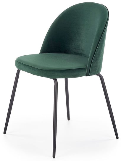 Krzesło ELIOR Anvar, zielone, 50x49x80 cm Elior