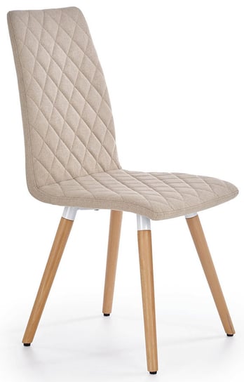 Krzesło ELIOR Corden, beżowe, 56x44x93 cm Elior