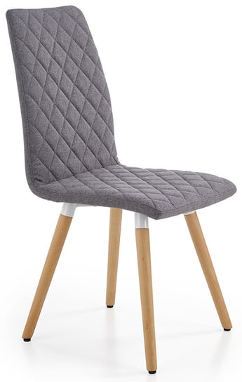 Krzesło ELIOR Corden, popielate, 56x44x93 cm Elior