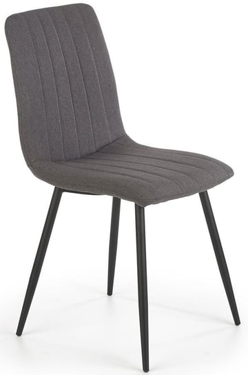 Krzesło ELIOR Cuba, popielate, 90x51x45 cm Elior