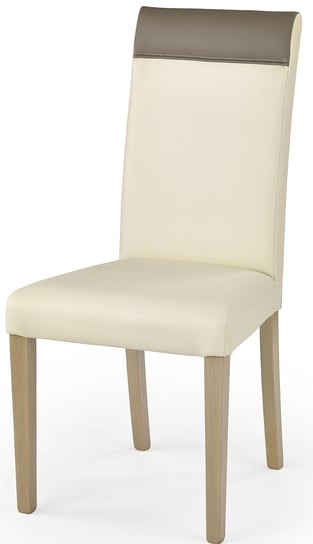 Krzesło ELIOR Devon, kremowe, 55x47x99 cm Elior