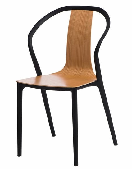 Krzesło ELIOR Emeli, naturalne, 56x52x88,5 cm Elior