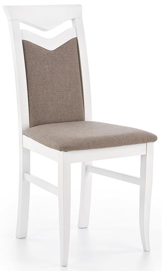 Krzesło ELIOR Eric, białe, 43x44x96 cm Elior