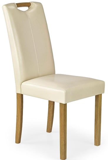 Krzesło ELIOR Floyd, kremowe, 58x42x96 cm Elior