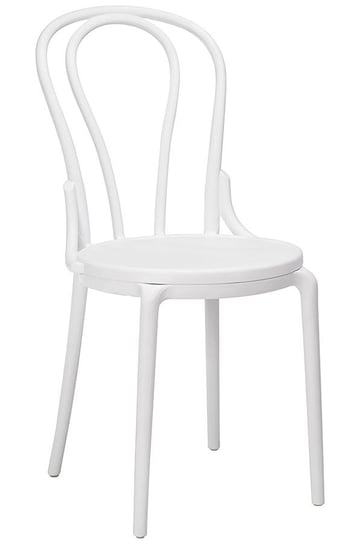 Krzesło ELIOR Inka, białe, 53x43,5x87 cm Elior