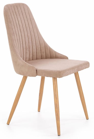 Krzesło ELIOR Isent, beżowe, 56x49x85 cm Elior