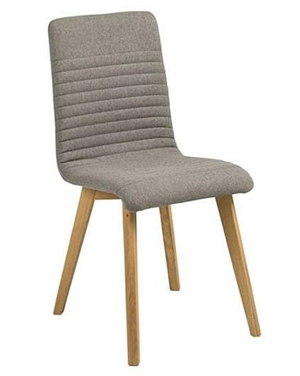 Krzesło ELIOR Lammo, szare, 42x43x90 cm Elior