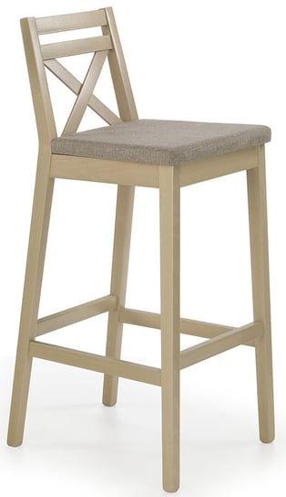 Krzesło ELIOR Lidan 2X, brązowe, 51x41x105 cm Elior