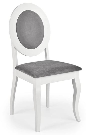 Krzesło ELIOR medalion Ronda, białe, 93x51x45 cm Elior
