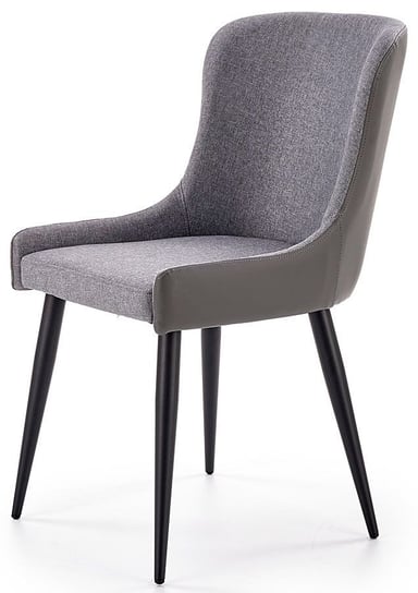 Krzesło ELIOR Metor, popielate, 62x49x87 cm Elior