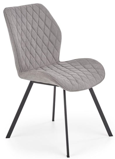 Krzesło ELIOR Monaco, popielate, 90x51x64 cm Elior