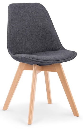 Krzesło ELIOR Nives, szare, 54x48x83 cm, 4 szt. Elior