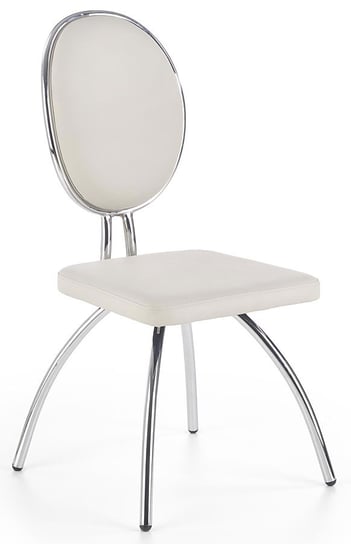 Krzesło ELIOR Nores, popielate, 56x45x98 cm Elior